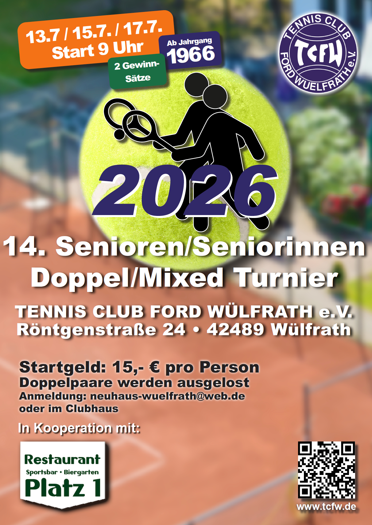 Senioren/innen-Turnier 2026